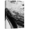 thumbnail image 1 of wall26 Canvas Print Wall Art Black White Ink Wave Collage Landscape Abstract Shapes Illustrations Modern Art Decorative Minimal Relax/Calm Zen for Living Room, Bedroom, Office - 16x24 inches, 1 of 5