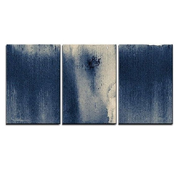 wall26 Canvas Print Wall Art Black & Tan Grunge Ink Display Abstract Shapes Digital Art Modern Bohemian Scenic Relax Multicolor Colorful for Living Room, Bedroom, Office - 24"x36"x3 Pan