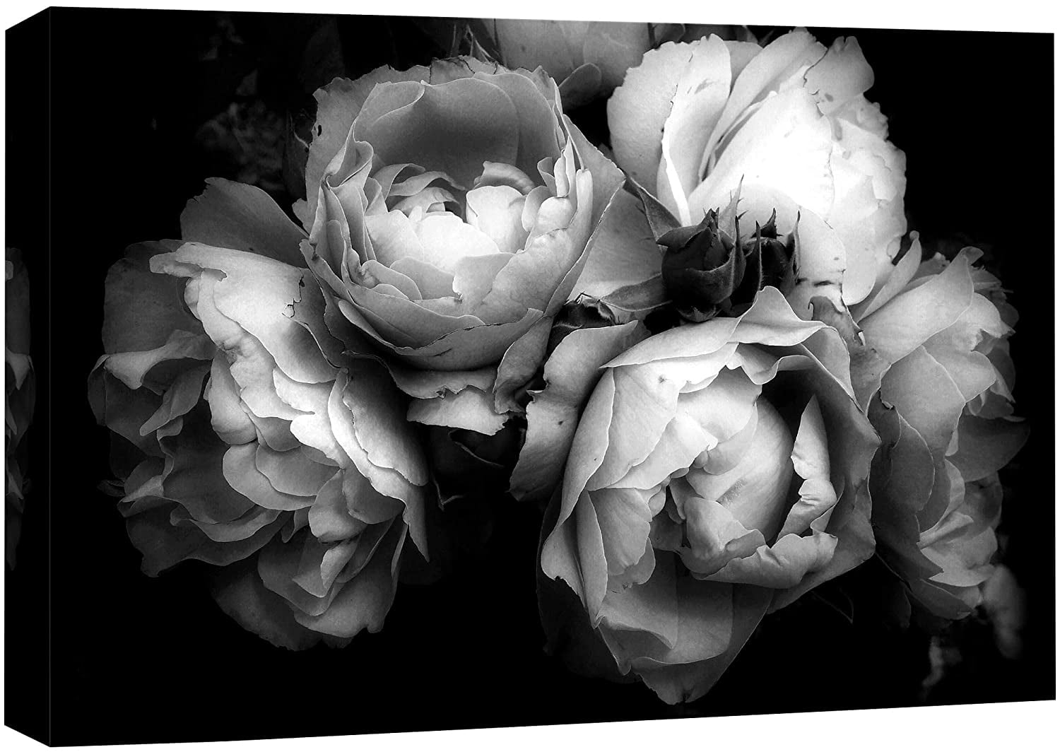 wall26 Canvas Print Wall Art Bouquet of Chinese Rose Flowers Floral ...