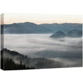 thumbnail image 1 of wall26 Canvas Print Wall Art Fog Glides Over Mountain Landscape Nature Wilderness Photography Realism Rustic Scenic Colorful Multicolor for Living Room, Bedroom, Office - 24"x36", 1 of 5