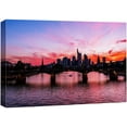 thumbnail image 1 of wall26 Canvas Print Wall Art Frankfurt Germany Sunset Silhouette Architecture Cityscape Photography Realism Scenic Landscape Modern Relax/Calm Colorful for Living Room, Bedroom, Office - 12"x18&, 1 of 5