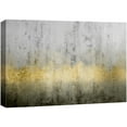 thumbnail image 1 of wall26 Canvas Print Wall Art Gold, Gray &amp; Black Abstract Landscape Geometric Shapes Illustrations Modern Art Alternative Dramatic Multicolor Dark for Living Room, Bedroom, Office - 16"x24&qu, 1 of 5
