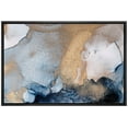 thumbnail image 1 of wall26 Canvas Print Wall Art Gold &amp; Blue Watercolor Ink Blot Collage Abstract Shapes Digital Art Modern Art Bohemian Colorful Multicolor Ultra for Living Room, Bedroom, Office - 16"x24", 1 of 5