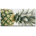 thumbnail image 1 of wall26 Canvas Print Wall Art Green &amp; Yellow Tropical Pineapple Close Up Food Culinary Photography Realism Decorative Natural Colorful Vibrant Diet for Living Room, Bedroom, Office - 24"x36&q, 1 of 5