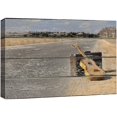 thumbnail image 1 of wall26 Canvas Print Wall Art Guitar &amp; Suitcase on Country Road Nature Wilderness Wood Panels Photography Rustic Scenic Colorful Multicolor Cool Zen for Living Room, Bedroom, Office - 12"x18&, 1 of 5