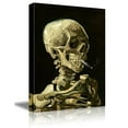 thumbnail image 1 of wall26 Canvas Print Wall Art Head of a Skeleton with Burning Cigarette by Vincent Van Gogh Nature Wilderness Illustrations Fine Art Relax/Calm Multicolor for Living Room, Bedroom, Office - 12"x1, 1 of 4