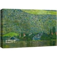 thumbnail image 1 of wall26 Canvas Print Wall Art Litzberg on The Attersee, 1914 Gustav Klimt Classic Illustration Fine Art Decorative Vintage Colorful Historic Multicolor Retro for Living Room, Bedroom, Office - 16&quot, 1 of 5