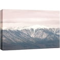 thumbnail image 1 of wall26 Canvas Print Wall Art Pastel Snow Peak Mountains Nature Wilderness Photography Modern Art Rustic Scenic Colorful Multicolor for Living Room, Bedroom, Office - 12"x18", 1 of 5