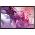 thumbnail image 1 of wall26 Canvas Print Wall Art Purple, Pink &amp; Blue Watercolor Smoke Collage Abstract Shapes Digital Art Modern Art Bohemian Colorful Multicolor Ultra for Living Room, Bedroom, Office - 24"x36&, 1 of 5