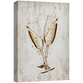 thumbnail image 1 of wall26 Canvas Print Wall Art Retro Vintage Champagne Celebration Drinks &amp; Cocktails Alcohol Digital Art Modern Art Decorative Bohemian Chic Kitchen/Food for Living Room, Bedroom, Office - 12&quot, 1 of 5