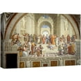thumbnail image 1 of wall26 Canvas Print Wall Art The School of Athens by Raphael People Historic Illustrations Fine Art Traditional Scenic Colorful Dark for Living Room, Bedroom, Office - 32"x48", 1 of 5