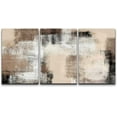 thumbnail image 1 of wall26 Canvas Print Wall Art Set Minimal Brown Color Block Landscape Abstract Shapes Illustrations Modern Art Decorative Multicolor Chic for Living Room, Bedroom, Office - 16"x24"x3 Panels, 1 of 5