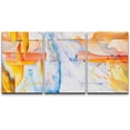 thumbnail image 1 of wall26 Canvas Print Wall Art Set Orange, Red &amp; Blue Watercolor Explosion Abstract Shapes Illustrations Minimalism Chic Scenic Relax/Calm Patterns for Living Room, Bedroom, Office - 16"x24&qu, 1 of 5
