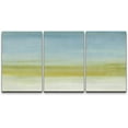 thumbnail image 1 of wall26 Canvas Print Wall Art Set Pastel Blue Yellow Paint Stroke Landscape Abstract Shapes Illustrations Modern Art Decorative Multicolor for Living Room, Bedroom, Office - 16"x24" x 3, 1 of 5