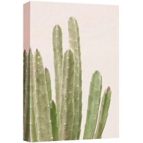 wall26 Canvas Print Wall Art Southwest Tropical Desert Green Saguaro Cactus Nature Wilderness Photography Realism Floral Botanical Multicolor for Living Room, Bedroom, Office - 16"x24"
