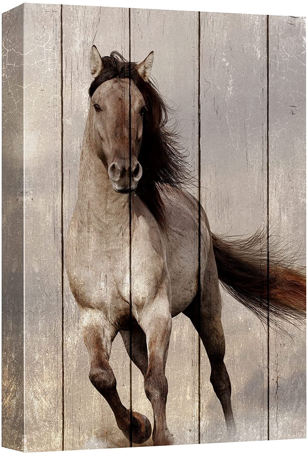Horse canvas sales wall art