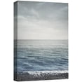 thumbnail image 1 of wall26 Canvas Print Wall Art Washed Out Blue Seascape Horizon Ocean Beach Photography Realism Nautical Landscape Colorful Multicolor Duotone for Living Room, Bedroom, Office - 12"x18", 1 of 5