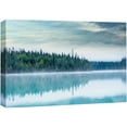 thumbnail image 1 of wall26 Canvas Print Wall Art Watercolor Forest &amp; Lake Reflection Landscape Nature Wilderness Illustrations Modern Art Rustic Scenic Dramatic Multicolor for Living Room, Bedroom, Office - 12", 1 of 7