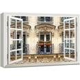 thumbnail image 1 of wall26 Canvas Print Wall Art Window View of Italian Style Architecture Nature Cities Photography Realism Rustic Scenic Colorful Relax/Calm Ultra for Living Room, Bedroom, Office - 32"x48", 1 of 5