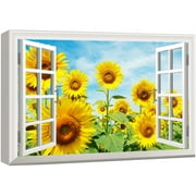 https://i5.walmartimages.com/seo/wall26-Canvas-Print-Wall-Art-Window-View-Sunflower-Field-Nature-Wilderness-Photography-Realism-Rustic-Scenic-Colorful-Relax-Calm-Ultra-Living-Room-Be_0cf9680d-6e08-4cf0-88f8-68bc806c036c.9abeadd591cd6c480e2bb24dea7c3cc9.jpeg?odnWidth=180&odnHeight=180&odnBg=ffffff