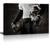 wall26 Canvas Prints Wall Art - American Football Uniform | Modern Wall Decor/Home Decoration Stretched Gallery Canvas Wrap Giclee Print. Ready to Hang - 16" x 24"