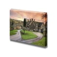 thumbnail image 1 of wall26 - Canvas Prints Wall Art - Winderton Village at Sunset, Gloucestershire, England | Modern Wall Decor/Home Decoration Stretched Gallery Canvas Wrap Giclee Print. Ready to Hang - 24" x 36&q, 1 of 4