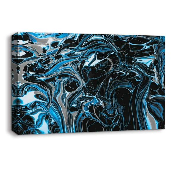 wall26 Canvas Wall Art Abstract Oil Texture Pictures Home Wall Decorations for Bedroom Living Room Paintings Canvas Prints Framed - 32x48 inches
