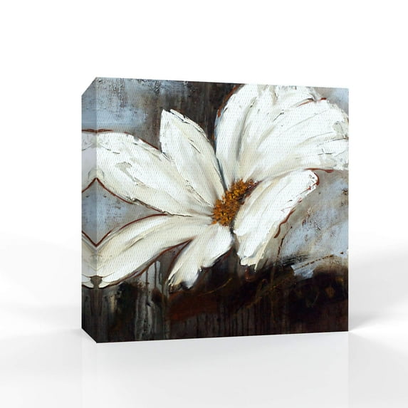 wall26 Canvas Wall Art Beautiful Flower Pictures Home Wall Decorations for Bedroom Living Room Paintings Canvas Prints Framed - 12x12 inches