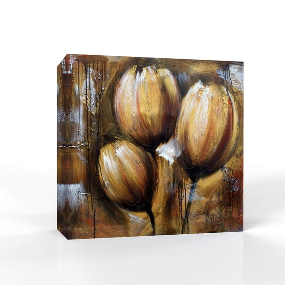 wall26 Canvas Wall Art Beautiful Flower Pictures Home Wall Decorations for Bedroom Living Room Paintings Canvas Prints Framed - 12x12 inches