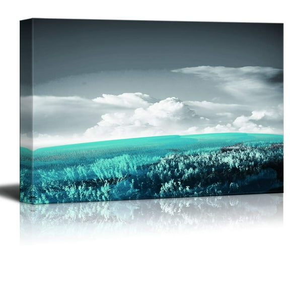 wall26 Canvas Wall Art Black and White Scenery Pictures Home Wall Decorations for Bedroom Living Room Paintings Canvas Prints Framed - 24x36 inches