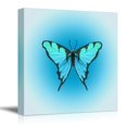 thumbnail image 1 of wall26 Canvas Wall Art Colorful Butterfly Pictures Home Wall Decorations for Bedroom Living Room Paintings Canvas Prints Framed - 12x12 inches, 1 of 4