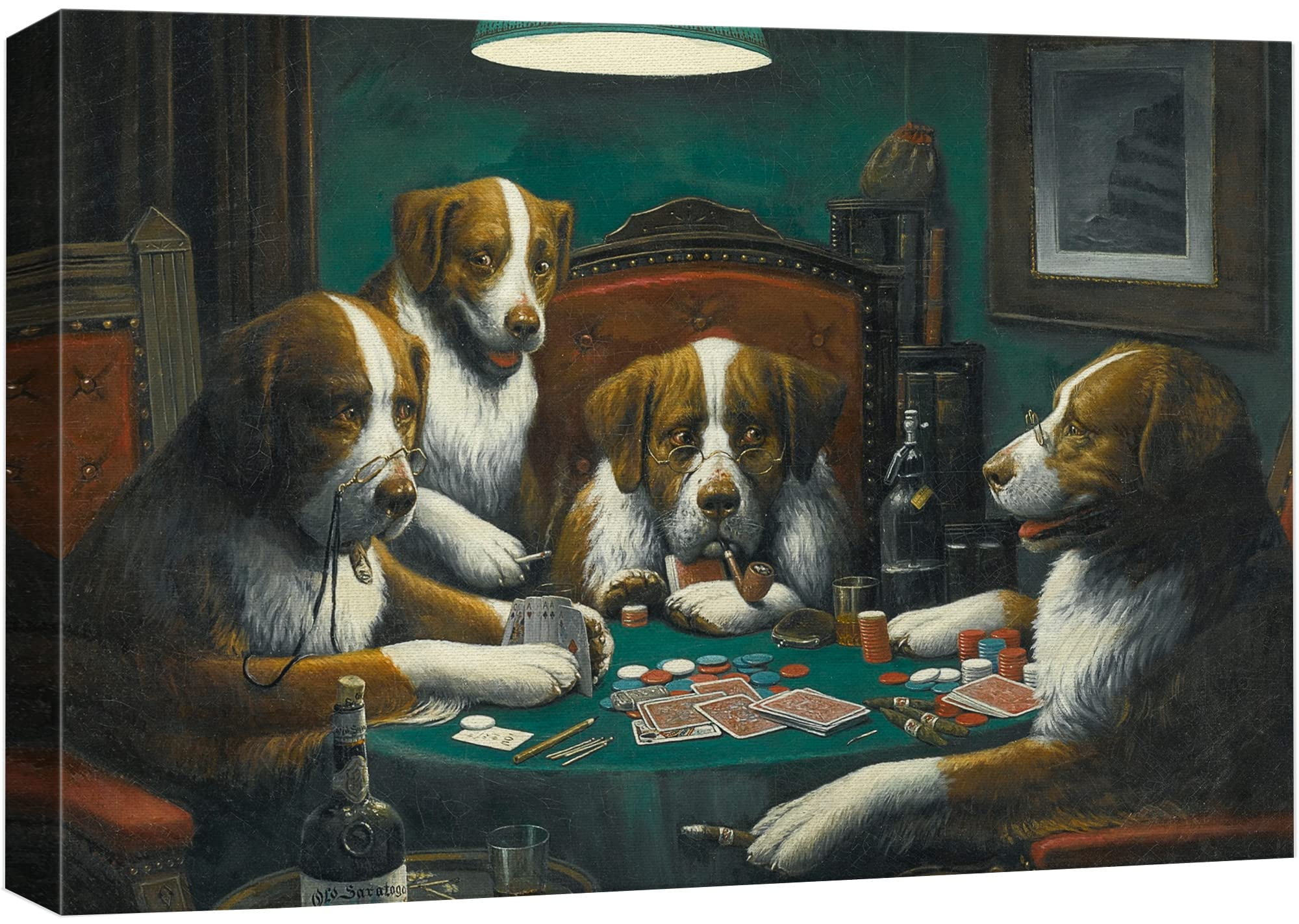 what is the painting of the dogs playing poker