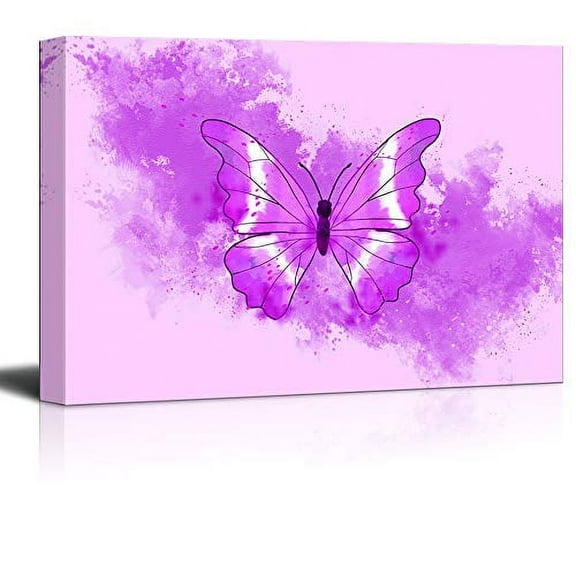 wall26 Canvas Wall Art Gorgeous Colorful Butterfly Pictures Home Wall Decorations for Bedroom Living Room Paintings Canvas Prints Framed