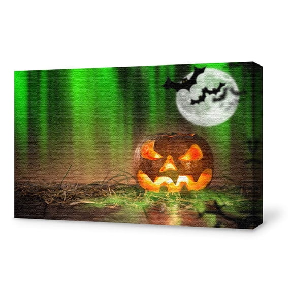 wall26 Canvas Wall Art Halloween Pictures Home Wall Decorations for Bedroom Living Room Paintings Canvas Prints Framed - 24x36 inches