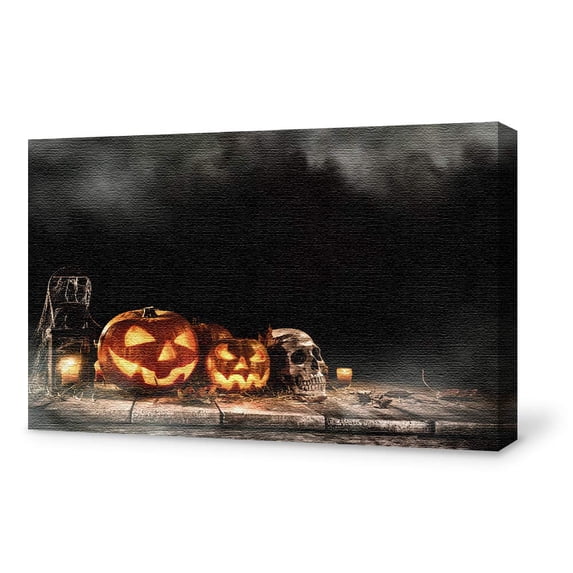 wall26 Canvas Wall Art Halloween Pictures Home Wall Decorations for Bedroom Living Room Paintings Canvas Prints Framed - 32x48 inches