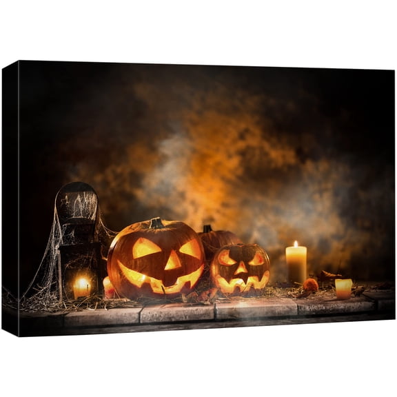 wall26 Canvas Wall Art Halloween Pictures Home Wall Decorations for Bedroom Living Room Paintings Prints Framed - 24x36 inches