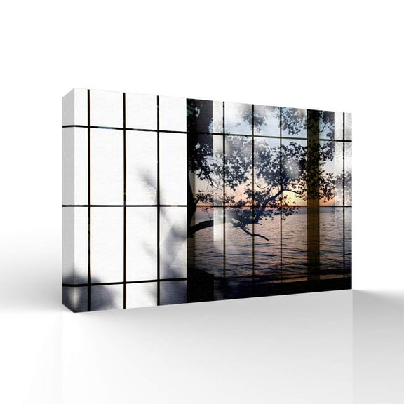 wall26 Canvas Wall Art Japanese Style Pictures Home Wall Decorations for Bedroom Living Room Paintings Canvas Prints Framed - 12x18 inches