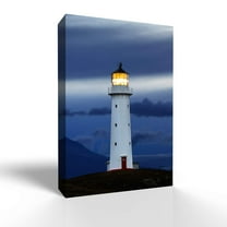wall26 Canvas Wall Art Lighthouse Pictures Home Wall Decorations for Bedroom Living Room Paintings Canvas Prints Framed - 12x18 inches