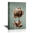 thumbnail image 1 of wall26 Canvas Wall Art - Lotus Flowers - Gallery Wrap Modern Home Art | Ready to Hang - 24x36 inches, 1 of 3