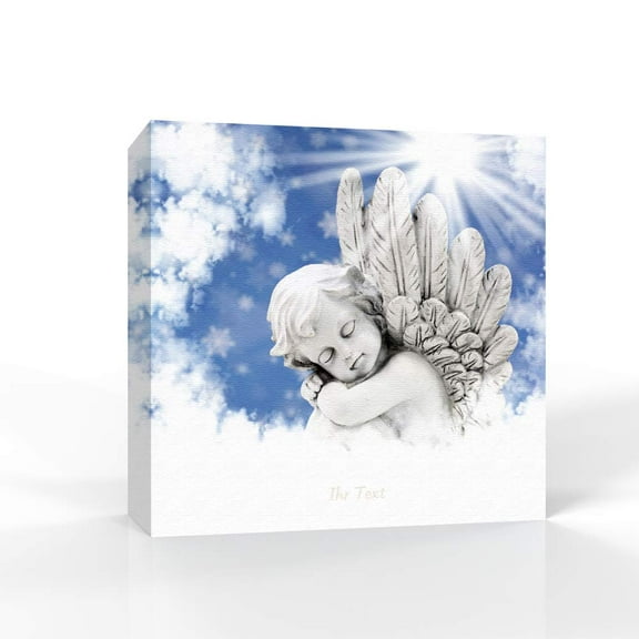 wall26 Canvas Wall Art Lovely Angel Pictures Home Wall Decorations for Bedroom Living Room Paintings Canvas Prints Framed - 24x24 inches
