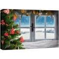 thumbnail image 1 of wall26 Canvas Wall Art Merry Christmas Pictures Home Wall Decorations for Bedroom Living Room Paintings Canvas Prints Framed - 32x48 inches, 1 of 5