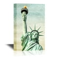 thumbnail image 1 of wall26 - Canvas Wall Art - Ny Statue of Liberty - Gallery Wrap Modern Home Art | Ready to Hang - 12x18 inches, 1 of 3