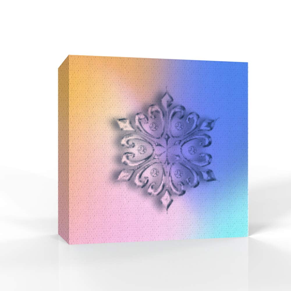 wall26 Canvas Wall Art Snowflake Theme Modern Home Art Stretched