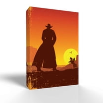 wall26 Canvas Wall Art West Cowboy Pictures Home Wall Decorations for Bedroom Living Room Paintings Canvas Prints Framed - 24x36 inches