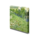wall26 - Daubigny's Garden by Vincent Van Gogh - Canvas Print Wall Art Famous Painting Reproduction - 12" x 12"