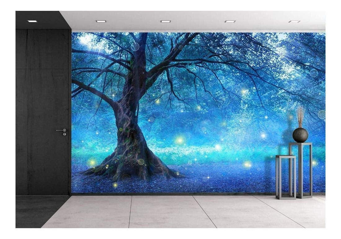 Fairy Tree In Mystic Forest Wall Mural Wallpaper