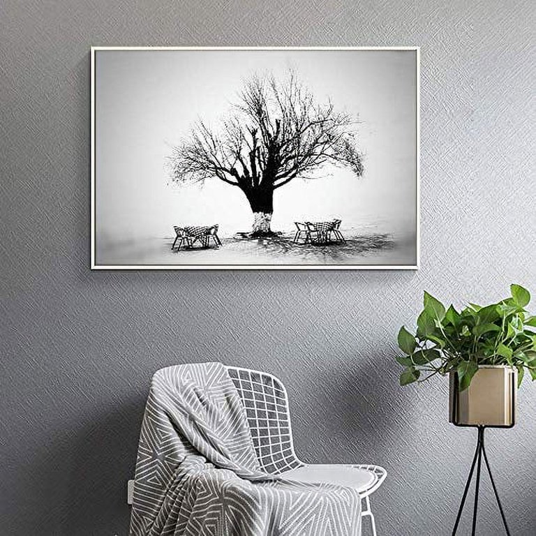 wall26 Floating Framed Canvas Wall Art for Living Room, Bedroom Scenery  Canvas Prints for Home Decoration Ready to Hang - 16x24 inches