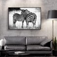 thumbnail image 1 of wall26 Floating Framed Canvas Wall Art for Living Room, Bedroom Black and White Wild Animal Canvas Prints for Home Decoration Ready to Hang - 24x36 inches, 1 of 4