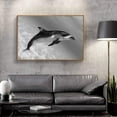 thumbnail image 1 of wall26 Floating Framed Canvas Wall Art for Living Room, Bedroom Black and White Wild Animal Canvas Prints for Home Decoration Ready to Hang - 16x24 inches, 1 of 4
