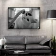 thumbnail image 1 of wall26 Floating Framed Canvas Wall Art for Living Room, Bedroom Black and White Wild Animal Canvas Prints for Home Decoration Ready to Hang - 16x24 inches, 1 of 4
